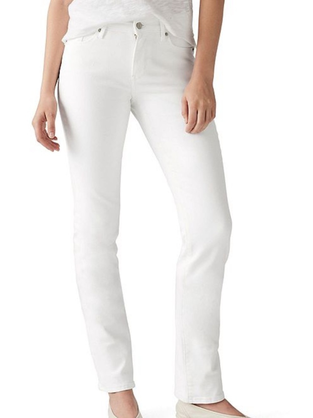 Levi’s Classic Straight White Jeans Women’s Size 31